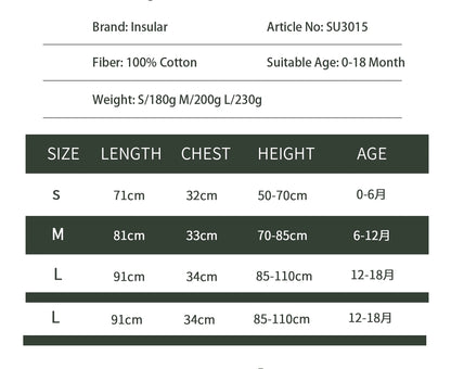 Sac de couchage bébé – Gilet sans manches INSULAR