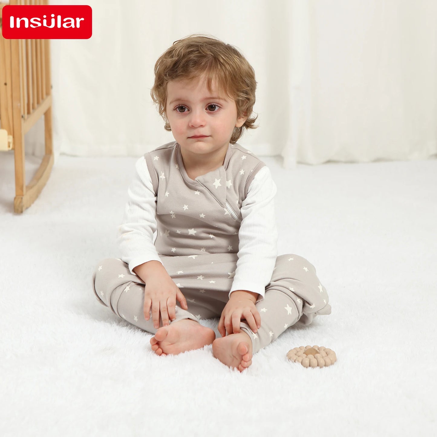 INSULAR – Gigoteuse évolutive avec pieds pour bébé