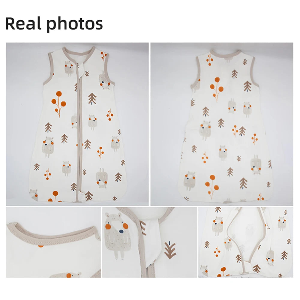 Sac de couchage d’été pour bébé – 100% coton respirant